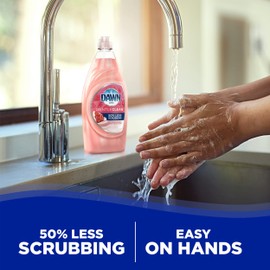 Dawn Ultra Gentle Clean Dishwashing Liquid Dish Soap, Pomegranate & Rose Water Scent, 24 fl oz