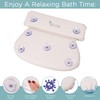 Bath Pillow Proke Bathtub Pillow, Ergonomic Bath Pillows for Tub