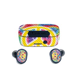 MightySkins Carbon Fiber Skin for SkullCandy Sesh True Wireless Earbuds - Peaceful Explosion | Protective, Durable Textured Carbon Fiber Finish | Easy to Apply | Made in The USA
