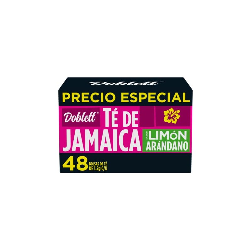 Té Doblett Jamaica Limón Arándano 48 sobres