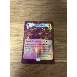 D&D Onslaught Armored Gnoll Foil Promo Card