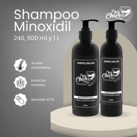 Shampoo Anticaída Papichulo Barber 240ml                                                                                                              