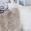 NIULAA Beige Cushion Covers 45 x 45 Soft Fluffy Faux