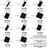 620-Piece 2.54 mm Dupont Connector Set, Pitch 1 2 3