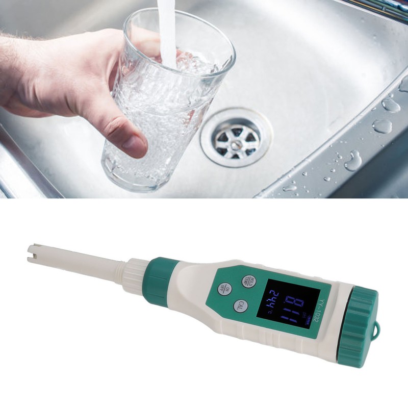 Digital PH Meter Food Beverage 0.1 Resolution PH Tester Pen