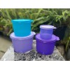 Tupperware canisters set of 4 pcs - Multicolor brand new