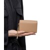 Lanvin on Blue Business Card Holder, Luna, beige