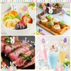 Bekeify 200 PCS Bamboo Sticks 12 CM Toothpicks for Easter