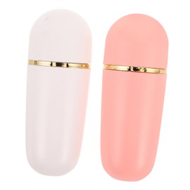 Healeved 2pcs Volcanic Stone Face Oil Absorbing Roller Oil Control Roller for Oily Skin Deep Pore Cleansing Compact Travel-Friendly Skincare Tool