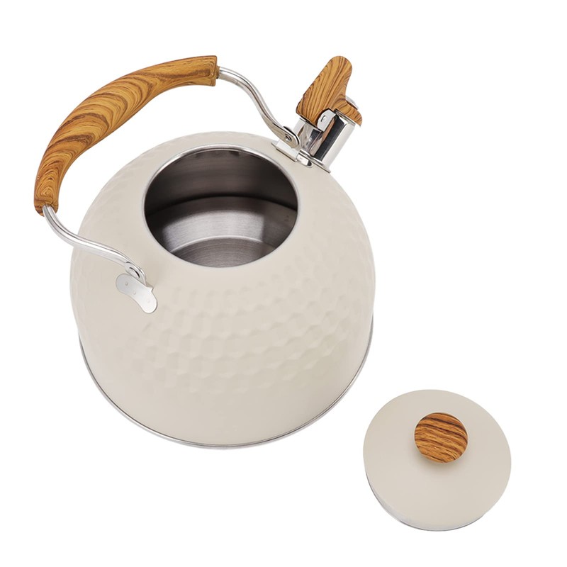 Mumusuki Hervidor de té de Acero Inoxidable, Teteras para Estufa,