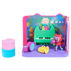 Gabby Dollhouse DJ Catnip Music Room Set