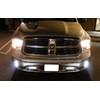 iJDMTOY Xenon White Mini-SR LED Fog Light Kit Compatible With