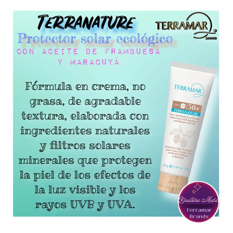 Terranature Protector Solar Ecológico Cara Cuerpo Terramar