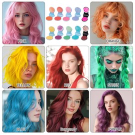 Hair Chalk for Girls Hair Chalk for Children Hair Chalk 10 Colours