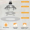 YIIZON R5 and 6 Recessed Can Light Conversion Kit, Ceiling