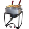 King Kooker 1618 16-Inch Propane Outdoor Cooker with Aluminum Pan