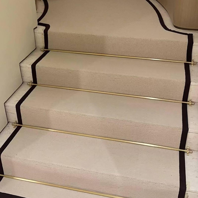 Solid Brass Stair Rods for Carpet Runners Set of 1,