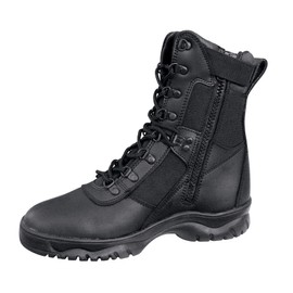 Rothco Forced Entry Tactical Boots - 8 Inch - Superior Strength and Quick Access (Black, 8.5)