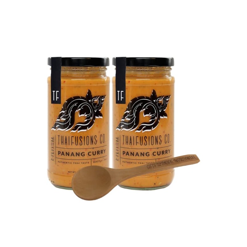 Thai Panang Curry Sauce Thaifusions 13.1 Oz Jar (Pack of
