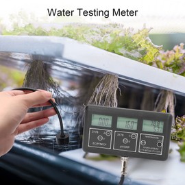 7in1 Water Quality Tester Pen, PH ORP EC TDS CF Humidity Temperature Water Testing Meter for Aquarium Tank Fish Tank, Backlight Display, Instant Results