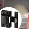 F Fityle Frameless Glass Cabinet Door Hydraulic Hinge Replacement Easily
