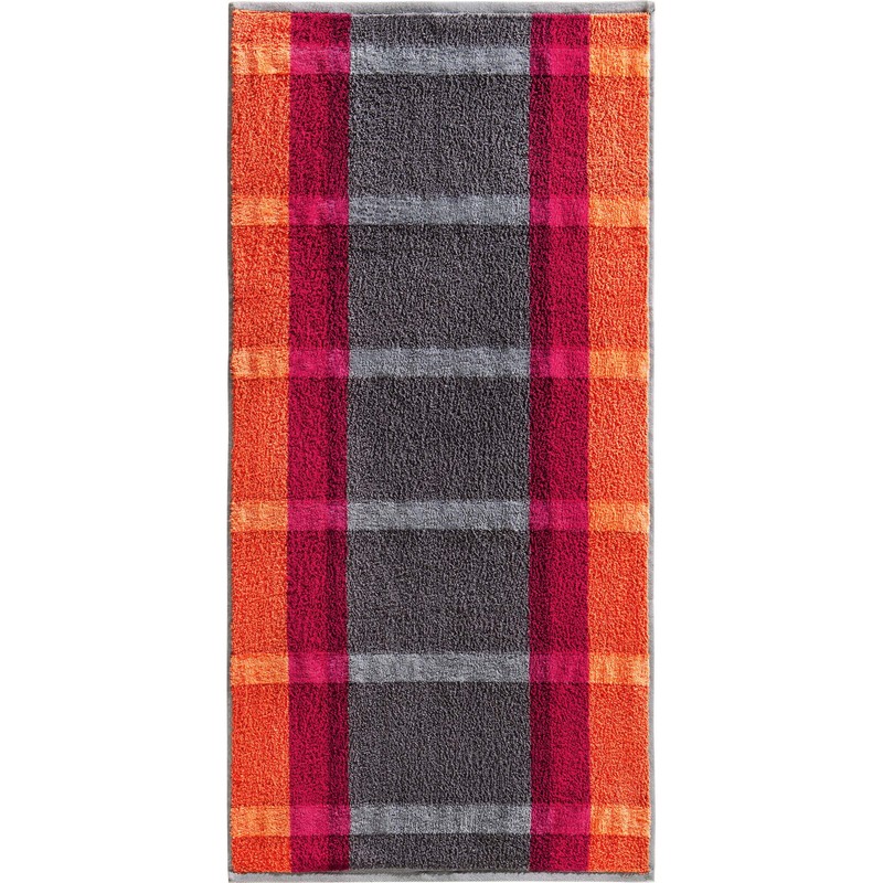 Erwin Müller Hand Towel Set of 4 Walk Terry Bordeaux
