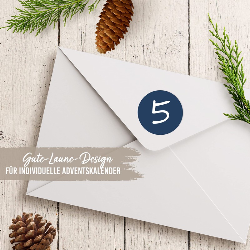 24 Advent Calendar Numbers-Sticker-No. 2
