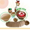 Gcardist Large Size Natural Cupcake Liners 150-Count Muffin Liners Food