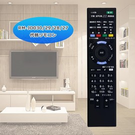 Audiofan Replacement Remote Control RM-JD030 RM-JD028 RM-JD027 RM-JD029 RMF-JD01 KDL-32CX400 KDL-32EX550 KDL-32HX750 KDL-32W500A KDL-32W600A KDL-40L-W600B KD44 0W920 A KDL-42W800B etc
