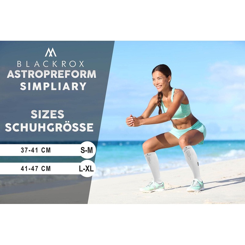 BLACKROX Simpliary Compression Socks for Sports Sports Compression Socks Running