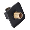 Shower Head Holder Concealed Installation Waterproof Adjustable Wall Mount Shower