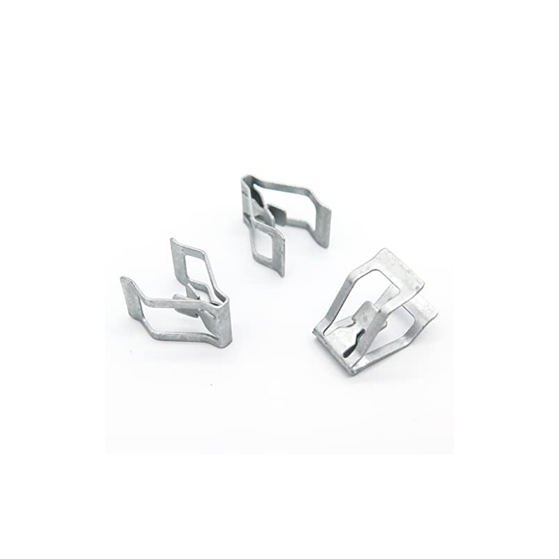 VVO Fasteners 10 x Silver Metal Car Boot Carpet and
