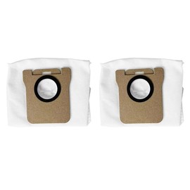 2pcs dust bag compatible with Xiaomi X10 B101CN X10+ M30 X20 Max X20 Pro D102GL D109GL M30Pro C107 M30S D103CN X20+ C102 X20 Plus Dreame L10S Ultra L20Ultra C102CN L20 L30 B116 Robot Vacuum Cleaner