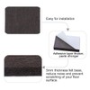 uxcell 40pcs Furniture Pads Square 3/4" Self-stick Non-slip Anti-scratch Felt