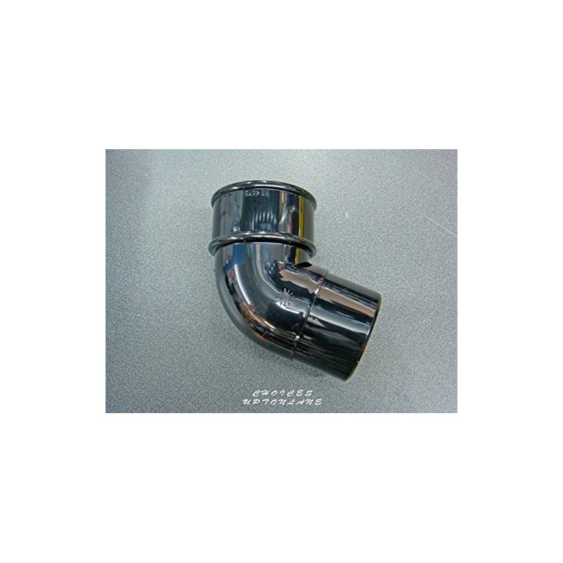FLOPLAST 68mm Round Gutter Pipe 112 Degree Offset Bend -