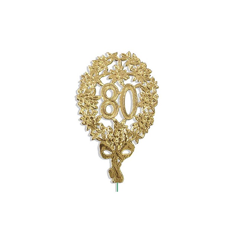 Kunze Anniversary Number 80 8 x 12 cm Wire Pack