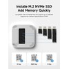 Hagibis Mac Mini M4 Hub with M.2 SSD Enclosure &