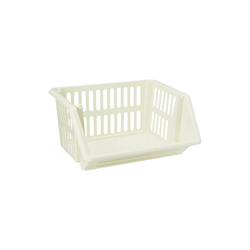Whitefurze Vegetable Rack, Cream 35 cm