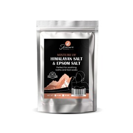 Skin Care Sunday Pink Himalayan Salt & Epsom Salt Mixture - Relaxing Bath & Foot Soak | Pink Himalayan Scent | Natural Self-Care (10Lb)