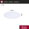 Paulmann 71157 LED Panel Atria Shine Backlight IP44 Round 293