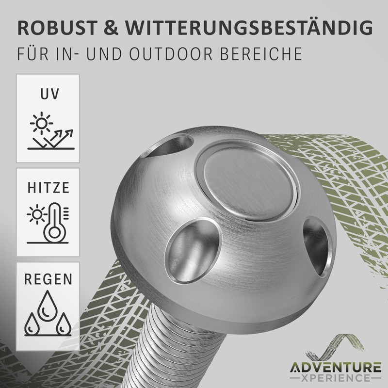 Stainless Steel Anti-Theft Nuts M6 M8 M10 M12 V2A Anti-Theft