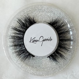 Karen Garrido Pestañas Postizas Mink de Aspecto Natural que sirven como extensión de Pestañas 3d Mink hair pestañas, Son Pestañas mink 3d Originales para extension de pestañas 3d (3D/013)