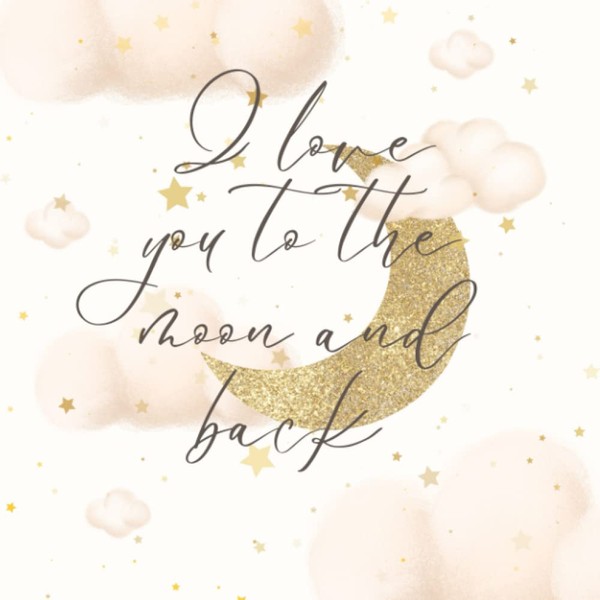 I Love You To The Moon And Back: Baby Shower