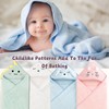 HAGOT Hooded Towel for Babies, 80 x 80 cm, Baby