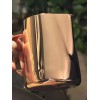 bonVIVO New bonVIVO Milk Frother Steamer Cup Copper Finish Stainless