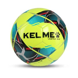 KELME Soccer Ball, #4, 5, Adult Match, Abrasion Resistant (9886130 Yellow, No. 5)