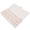 Rubber Bands Clip Storage Box Jewelry Earrings Organizer Hairdressing Tool