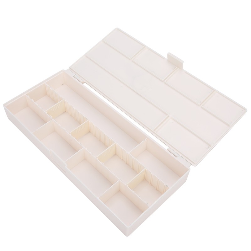 Rubber Bands Clip Storage Box Jewelry Earrings Organizer Hairdressing Tool