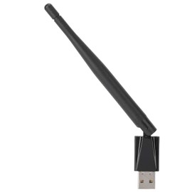 Adaptador USB WiFi para PC, Tarjeta de Red Inalámbrica 600M Receptor WiFi Ordenador Adaptador USB Antena de Alta Ganancia para Escritorio