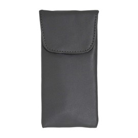 Eyeglass Case Top Closure, Slip In Eyeglass Case Soft Faux Leather Fits Large Glasses, Men